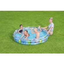                             BESTWAY 51005 - Nafukovací bazén 3 pruhy 183 cm                        
