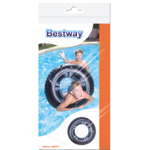                             BESTWAY 36016 - Nafukovací kruh Pneumatika 91 cm                        