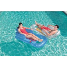                             BESTWAY 43028 - Nafukovacie lehátko s opierkou 161 x 84 cm - 2 druhy                        