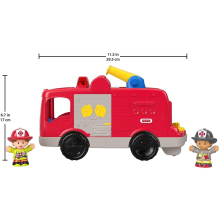                             Fisher Price Little People Hasičský vůz                        