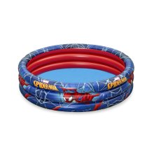                             BESTWAY 98018 - Nafukovací bazén Spider-Man 3 pruhy Ø 122 x 30 cm                        