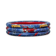                             BESTWAY 98018 - Nafukovací bazén Spider-Man 3 pruhy Ø 122 x 30 cm                        