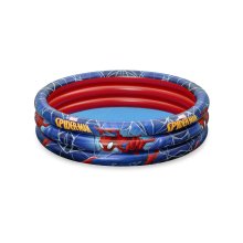                             BESTWAY 98018 - Nafukovací bazén Spider-Man 3 pruhy Ø 122 x 30 cm                        