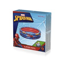                             BESTWAY 98018 - Nafukovací bazén Spider-Man 3 pruhy Ø 122 x 30 cm                        