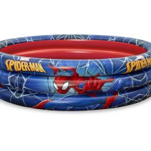                             BESTWAY 98018 - Nafukovací bazén Spider-Man 3 pruhy Ø 122 x 30 cm                        