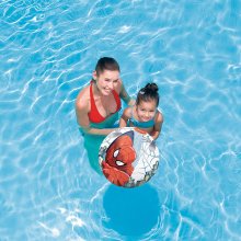                             BESTWAY 98002 - Nafukovacia plážová lopta Spider-Man Ø 51 cm                        