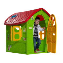                             Dohány Detský záhradný domček zelený                        
