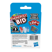                             MONOPOLY Bid karetní hra                        