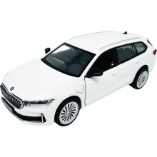                             Kovový model - 1:35 Škoda Superb IV Combi biele                        