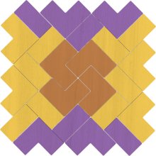                             Hlavolam - Mini 3D drevené puzzle viac druhov                        