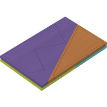                             Hlavolam - Mini 3D drevené puzzle viac druhov                        