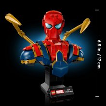                             LEGO® Super Heroes 76326 Busta Iron Spider-Mana                        