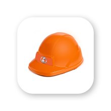                             FALK Odrážadlo bager KUBOTA s odklopným sedadlom a prilbou - oranžové                        