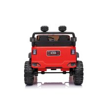                             Detský elektrický JEEP červený + diaľkový ovládač                        