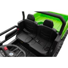                             Detská elektrická zelená šesťkolka + diaľkový ovládač                        