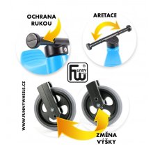                             TEDDIES - Odrážadlo FUNNY WHEELS Rider Sport 2v1 zelené                        