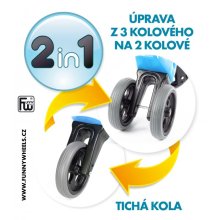                             TEDDIES - Odrážadlo FUNNY WHEELS Rider Sport 2v1 modré                        