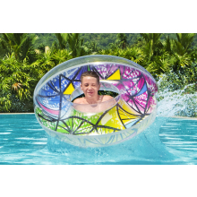                             BESTWAY 36232 - Nafukovací kruh 119cm Stained Glass Swim Ring                        