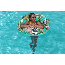                             BESTWAY 36302 - Nafukovací kruh 114cm Floral Fantasy Swim Ring                        