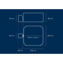                             BESTWAY 60033 - Vířivka LAY-Z-SPA Maldives HydroJet Pro                        