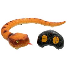                             R/C Had s biomimikrami a svietiacimi očami - oranžový                        