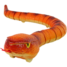                             R/C Had s biomimikrami a svietiacimi očami - oranžový                        