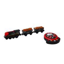                             BABU vláčiky - R/C Parný vlak - čierny                        