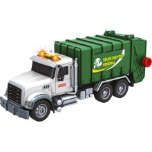                             CITY SERVICE CAR - 1:14 - Smetiarske vozidlo (so zvukom, svetlami a ďalšími funkciami)                        