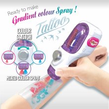                             TASIA - Airbrush tetovacie štúdio s príslušenstvom 38 šablón                        