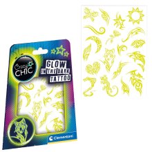                             CRAZY CHIC - Svietiace tetovanie                        