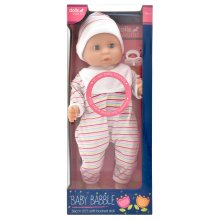                             Dolls World - Hovoriace bábätko 38 cm so 16 zvukmi a zatváracími očami                        