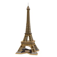                             CubicFun - Puzzle 3D National Geographic - Eiffelova veža 80 dielikov                        