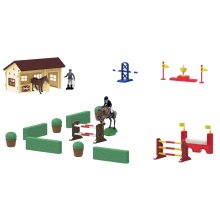                             FARM SERVICE - Jazdecký športový hrací set PARKUR 26 ks                        