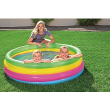                             BESTWAY 51117 - Detský nafukovací bazén dúhový 157 x 46 cm                        