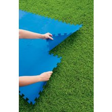                             BESTWAY 58220 - Sada ochranných podložiek pod bazén 9 ks (50 x 50 cm)                        