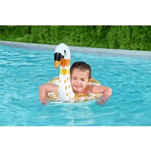                             BESTWAY 36306 - Nafukovací kruh s trblietkami - plameniak, labuť, priemer 61 cm                        