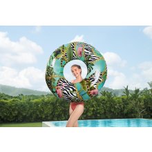                             BESTWAY 36302 - Nafukovací kruh 114 cm Floral Fantasy Swim Ring                        