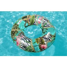                             BESTWAY 36302 - Nafukovací kruh 114 cm Floral Fantasy Swim Ring                        