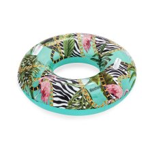                            BESTWAY 36302 - Nafukovací kruh 114 cm Floral Fantasy Swim Ring                        