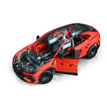                             Mechanické laboratórium - Lamborghini Urus                        
