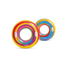                             INTEX - Nafukovací kruh s držadlami HVIEZDY 91 cm                        