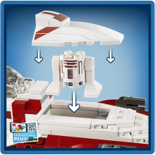                             LEGO® Star Wars™ 75333 Jediská stíhačka Obi-Wana Kenobiho                        