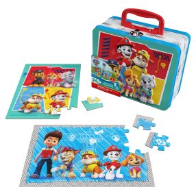 Spin Master Labková patrola Puzzle v plechovej krabičke
