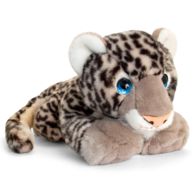 KEEL SW6161 Signature Cuddle Wild Sněžný Leopard 37 cm