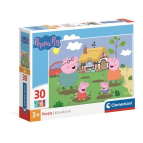 Clementoni - Puzzle 30 Prasiatko Peppa