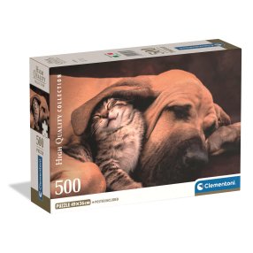 Clementoni - Puzzle 500 Maznáčikovia