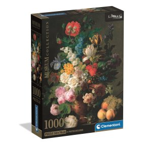 Clementoni - Puzzle 1000 Múzeum Misa kvetov