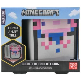 3D hrnček Minecraft Axolot