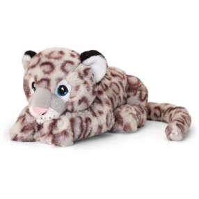 KEEL SE6110 Plyšový snežný leopard 35 cm