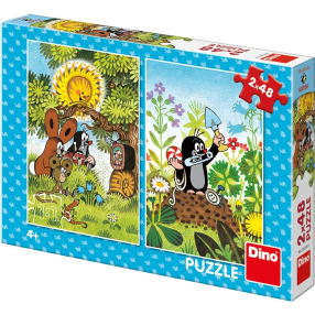 Dino - Puzzle KRTEK 2x48